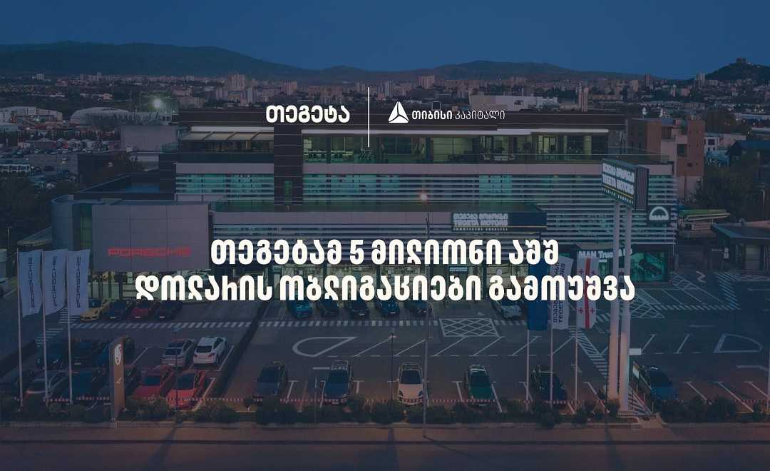 თეგეტას მორიგი, 30-მილიონიანი, მულტისავალუტო პროგრამა თიბისი კაპიტალის მხარდაჭერით წარმატებით მიმდინარეობს