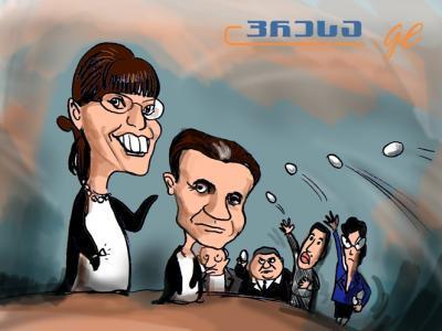 მაია ფანჯიკიძემ აღიარა, რომ ეკა ხვედელიძე ბუტაფორიული ლიდერი იქნება