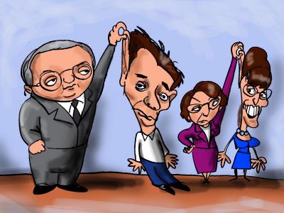 უსუფაშვილმა და ხიდაშელმა, ივანიშვილი და ხვედელიძე დატუქსეს (ფაქტები)