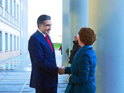 პოლიტიკურ ანგარიშსწორებაზე ამჯერად ქეთრინ ეშტონი საუბრობს