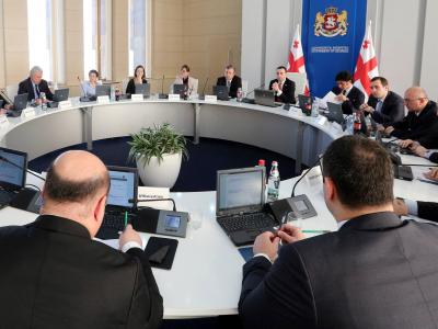 მთავრობის პირველი სხდომა ირაკლი ღარიბაშვილის ხელმძღვანელობით (ვიდეო)