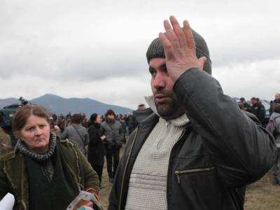 ბოლნისელები მოითხოვენ, საყდრისში სამუშაოები არ შეჩერდეს