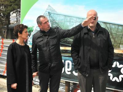 იუსტიციის მინისტრმა  დაბა  თიანეთში  „საბა კონსტრაქშენის“ მიმდინარე სამშენებლო  სამუშაოები დადებითად შეაფასა