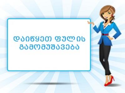 ფულის გამომუშავება სახლიდან გაუსვლელად - სიახლე ემას კრედიტში