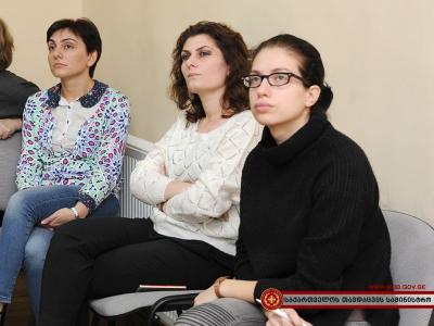 თავდაცვის სამინისტროს ჰოლანდიელი სამხედრო ფსიქოლოგები ეწვივნენ
