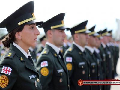 დღეიდან საქართველოს შეიარაღებულ ძალებს 179 ოფიცერი შეემატა