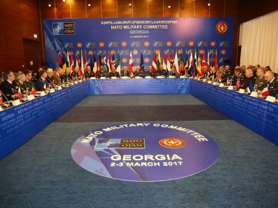 თბილისში ნატოს სამხედრო კომიტეტის სხდომა ოფიციალურად გაიხსნა