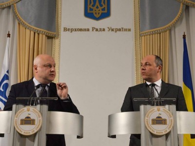 გიგი წერეთელმა ეუთო-ს საპარლამენტო ასამბლეის პრეზიდენტის რანგში კიევში შეხვედრები გამართა