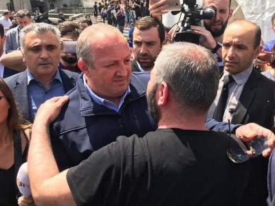 პრეზიდენტი: მთავარი სათქმელი იყო გაზიარება იმ ტკივილის, რომლითაც სავსეა ამ კაცის გული
