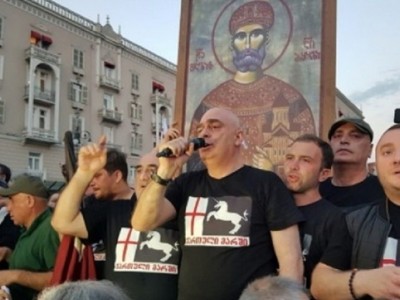 "ქართული მარში" რუსთაველზე შეკრებილი მოქალაქეების წინააღმდეგ კონტრაქციის გამართვას გეგმავს