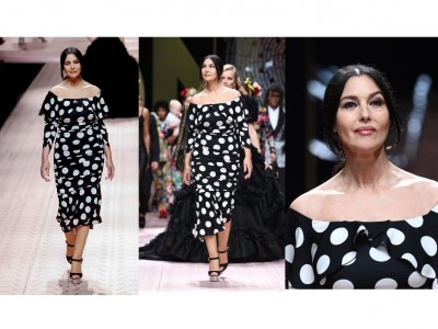 მონიკა ბელუჩიმ 53 წლის ასაკში Dolce & Gabbana-ს კოლექციის ჩვენებაში მიიღო მონაწილეობა (ფოტო/ვიდეო)