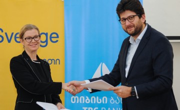 თიბისი ბანკსა და „Sida“-ს შორის სესხების გარანტიის ხელშეკრულება გაფორმდა